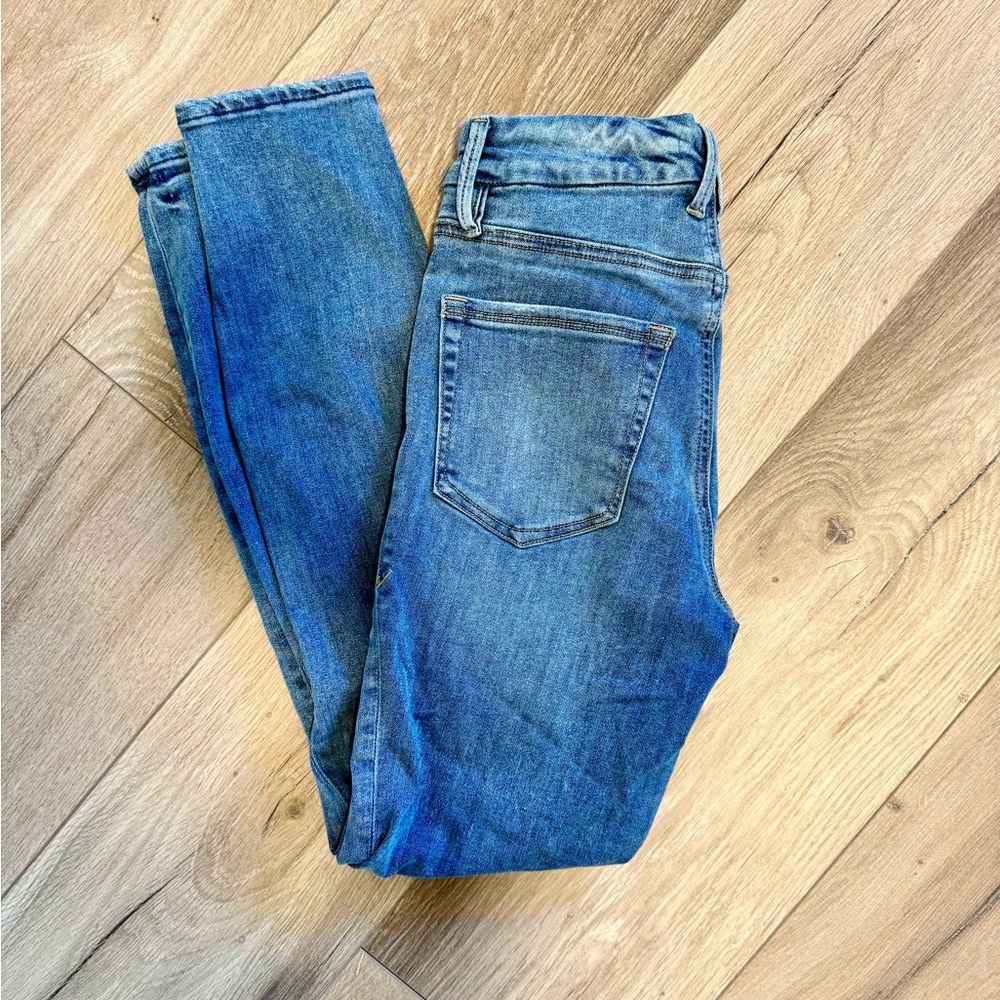 Good American Classic Blue Skinny Jeans